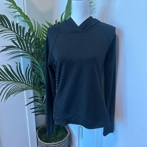 Black Women's Hoodie Top